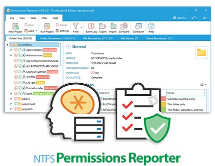 NTFS Permissions Reporter