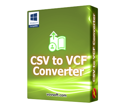 VovSoft CSV to VCF Converter